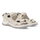 ECCO Sandale Yucatan Leder hellgrau Damen